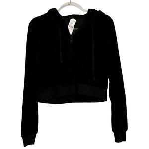 John Galt for Pacsun Velour Full Zip Hoodie